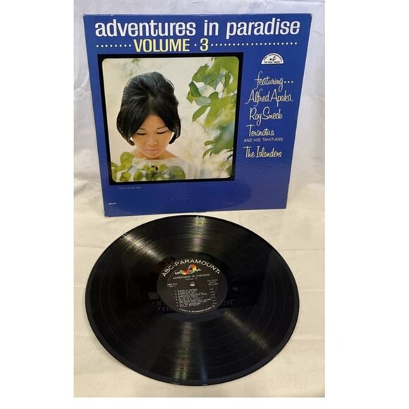Adventures In Paradise, Vol. 3 (Vinyl, 1962) ABC-Paramount ABC-414 Good LP Album - Picture 2 of 12